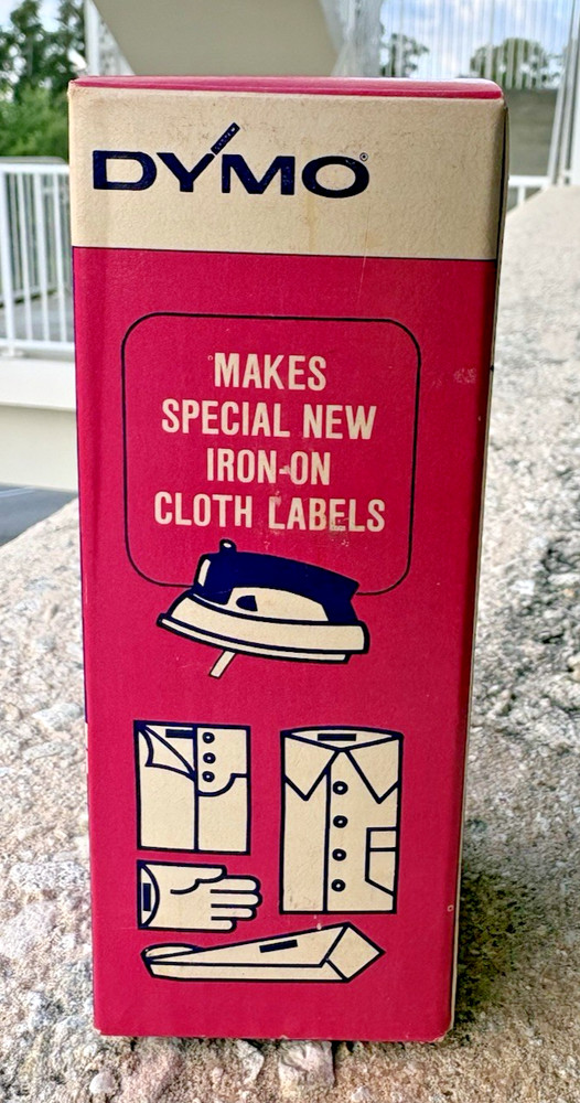 DYMO M-6 Mark VI Vintage Labelmaker Label Maker Blue Tested Working