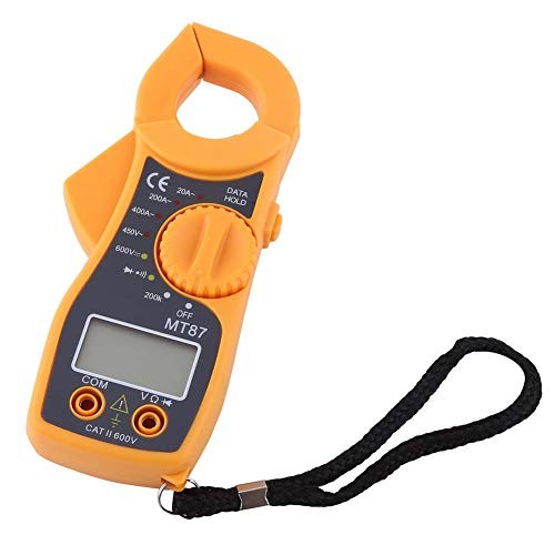 Clamp Meter, Digital Clamp Meter Multimeter AC DC Voltmeter Volt Ohm Amp