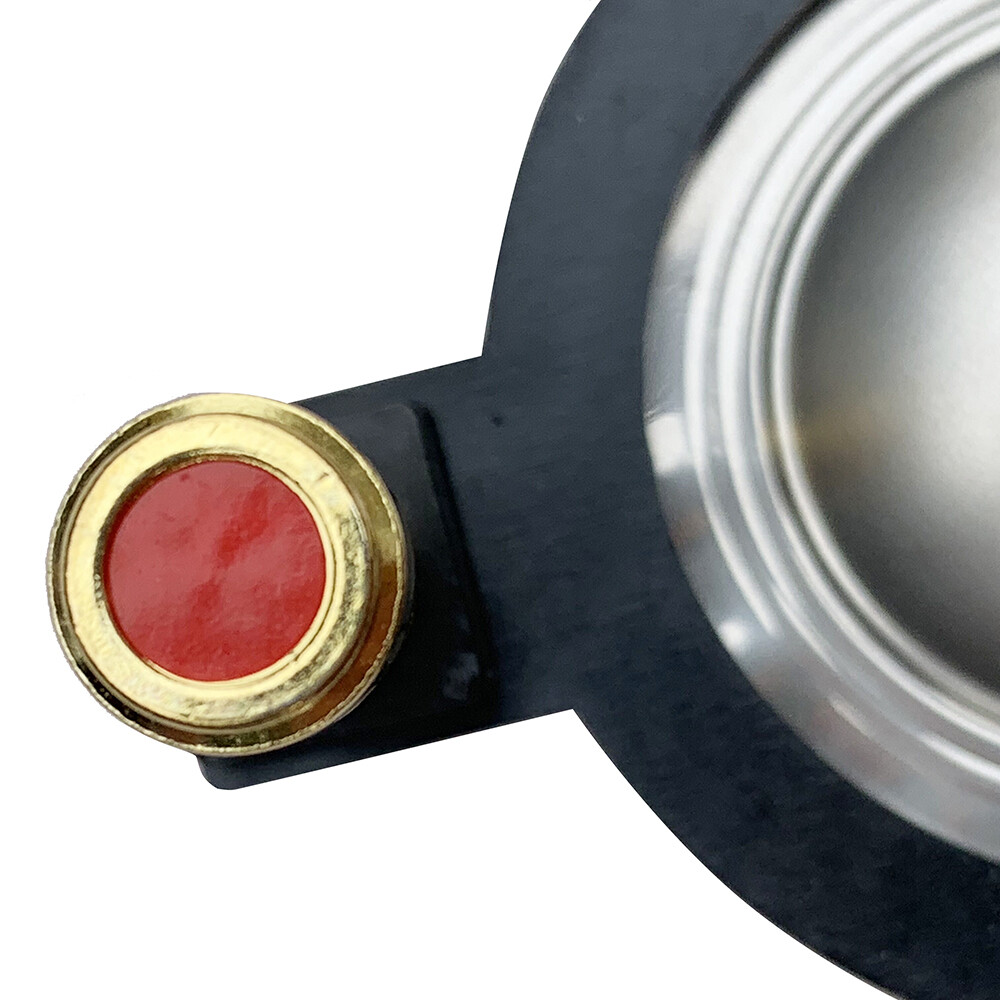 2Pcs 25MM Replacement Diaphragms For PA Speaker 8 Ohm Driver Tweeter Titanium