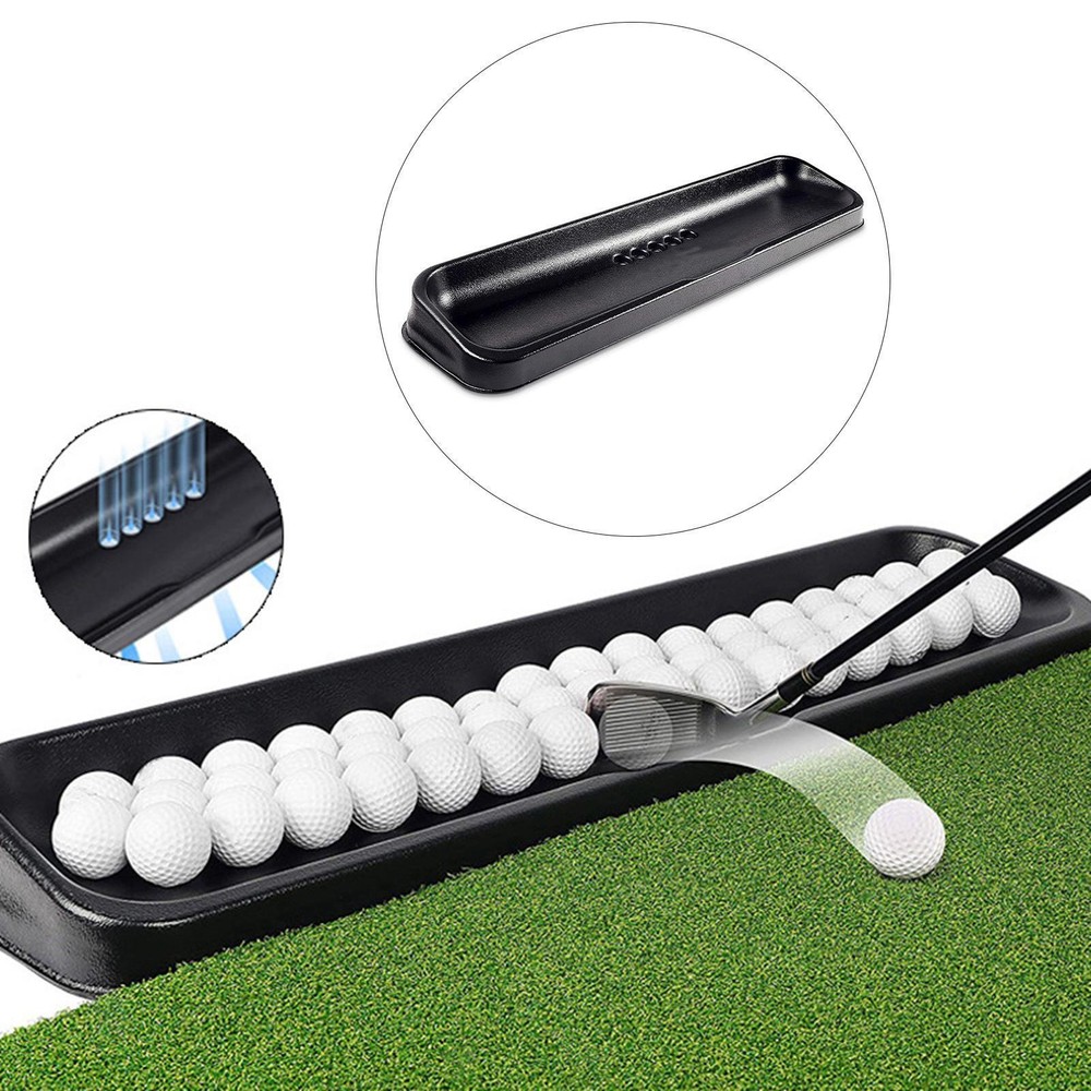 Golf Ball Holder Unbreakable Driving Range Golf Ball Tray Range Practice