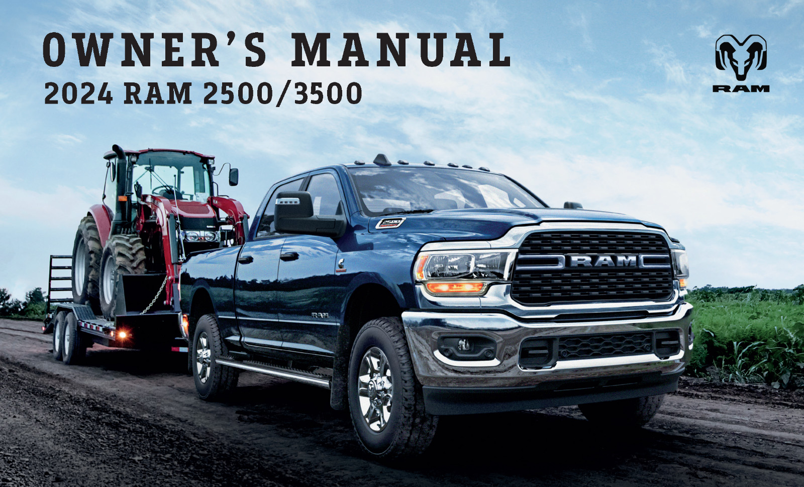 2024 Dodge Ram 2500 3500 Owners Manual User Guide Reference Book PRINTED