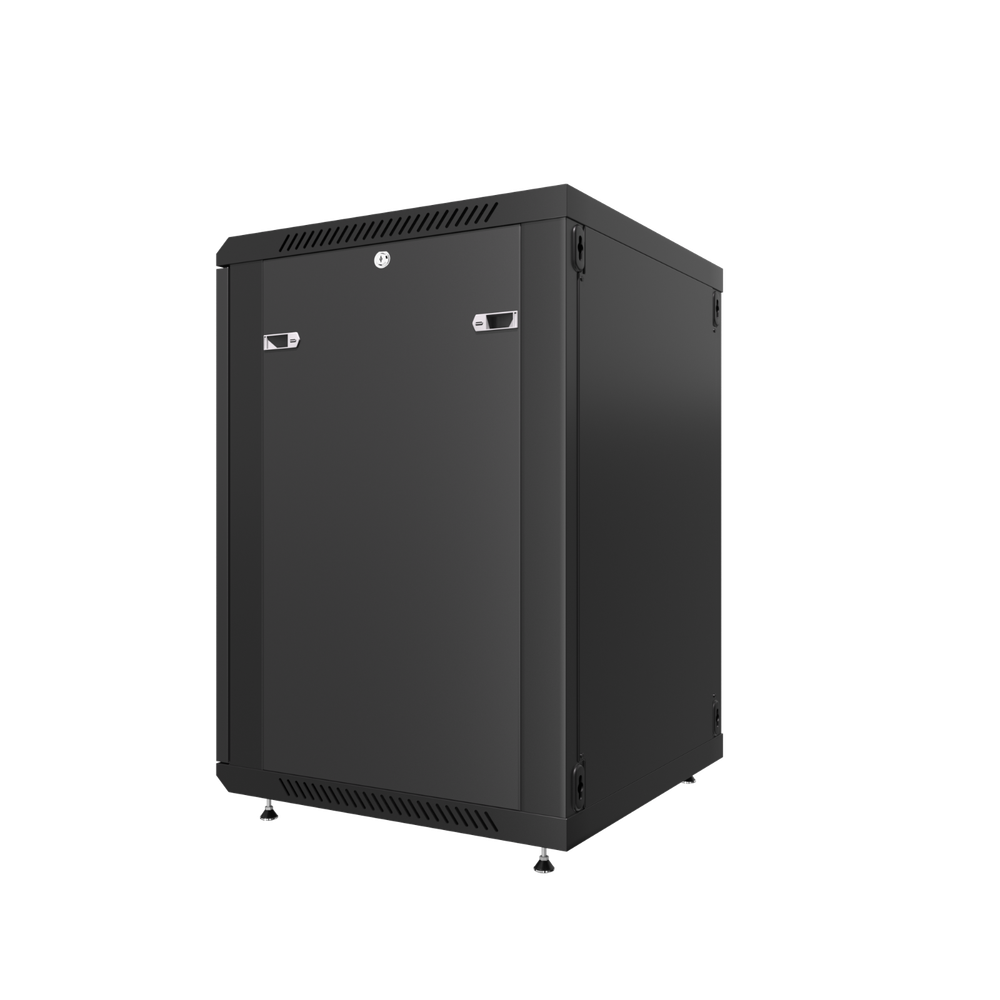 15U Wall Mount Server Rack Locking Network Cabinet Data IT Enclosure VENTED Door