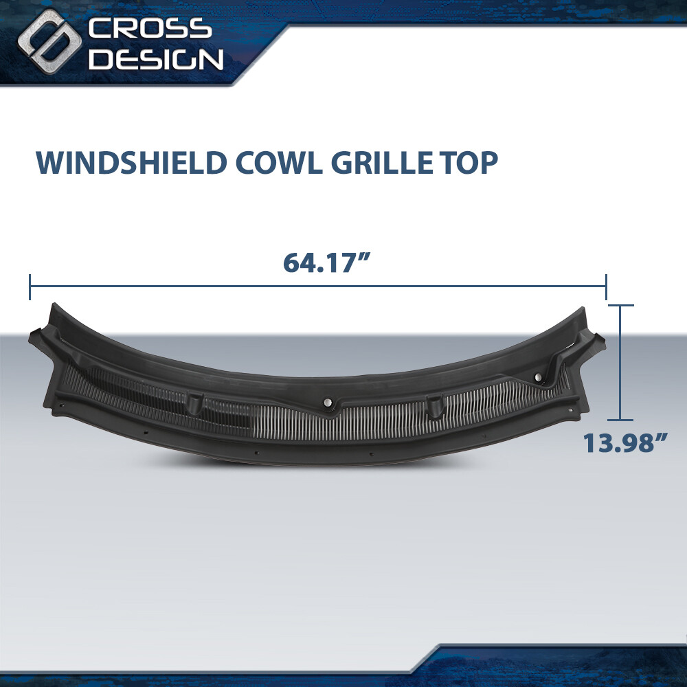 Top Windshield Cowl Grille BB5Z78022A68AA Fit For Ford Explorer 11-19 2.3L 3.7L