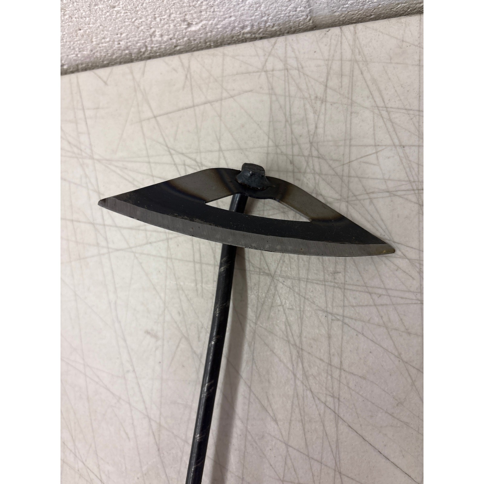 Garden Hoe, All-Steel Hardened Hollow Hoe for Weeding, Garden Edger Weeder