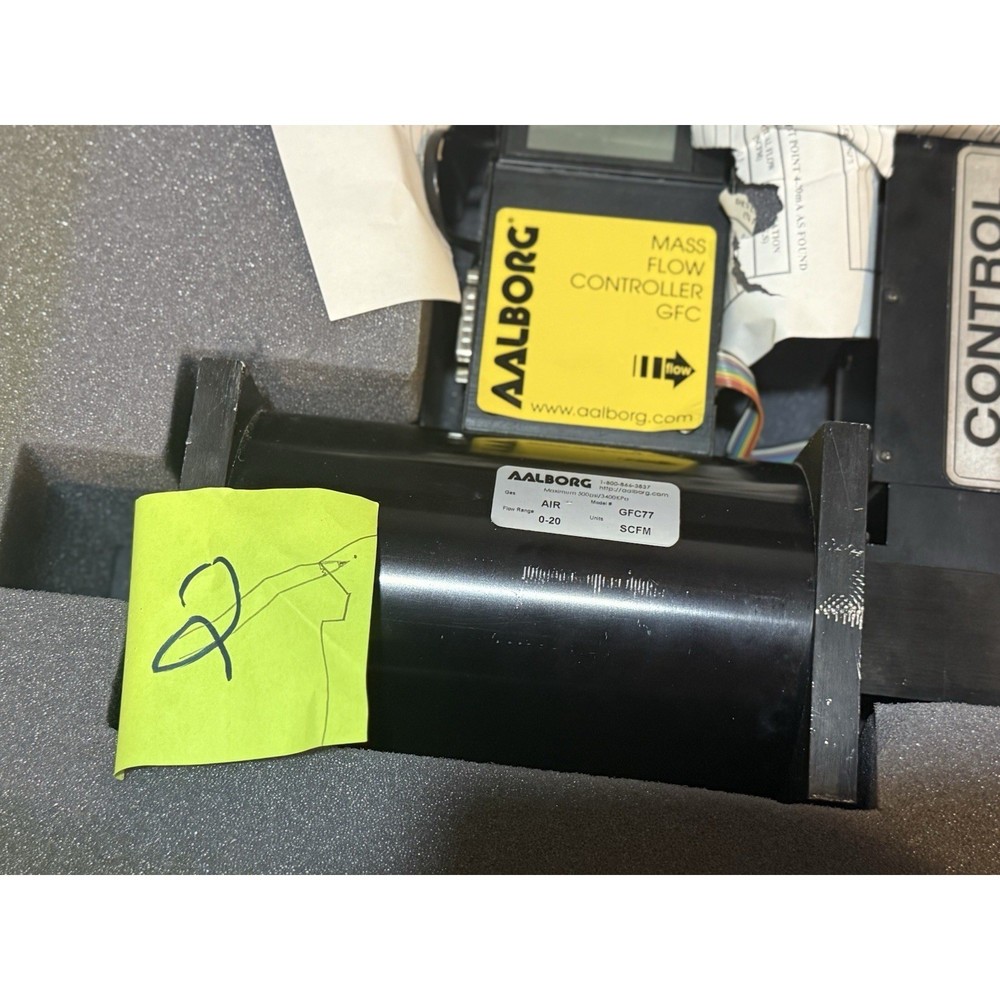 Aalborg GFC77 Air Mass Flow Controller Meter 0-20 SCFM Range