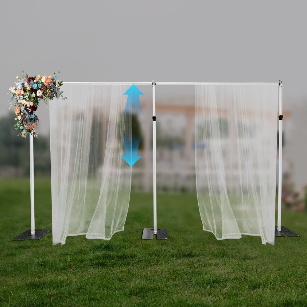 Pipe and Drape Backdrop Stand Kit, Drape Stand kit, Adjustable Backdrop Stand