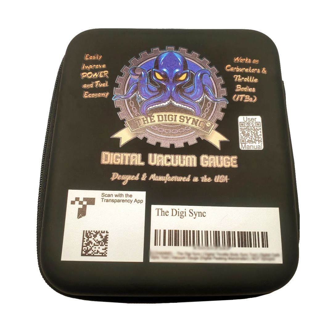 Digi-Sync 4 Channel Throttle Body Carburetor Synchronizer DS4
