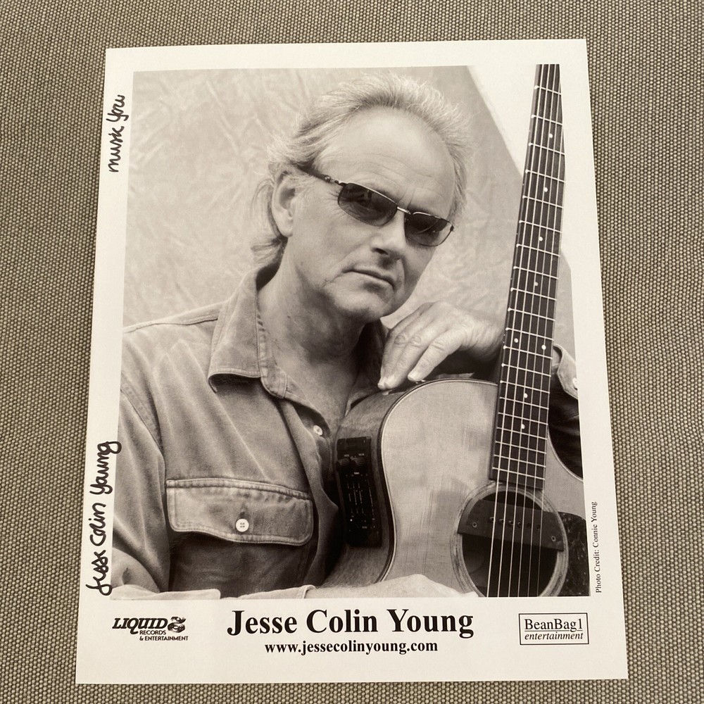 Jesse Colin Young Press Photo 8x10”. See Description.