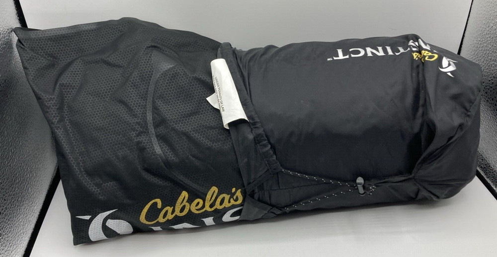 Cabela's Instinct Regular Black Sleeping Pad in Carrying Case