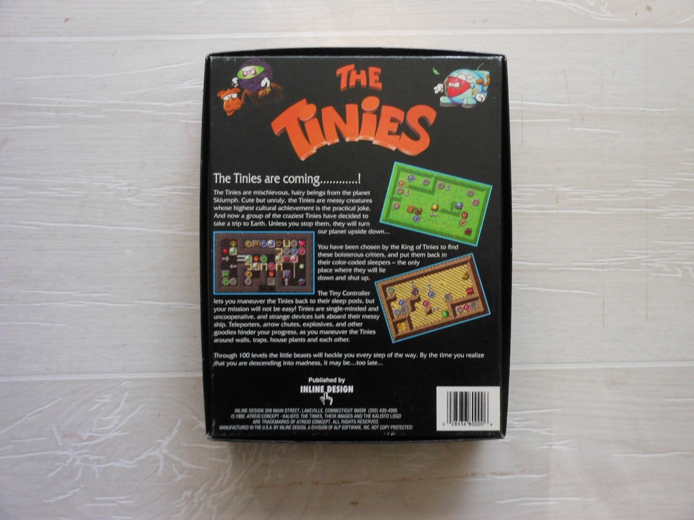 Macintosh Software Games, Solitaire - 1994 & The Tinies - 1992