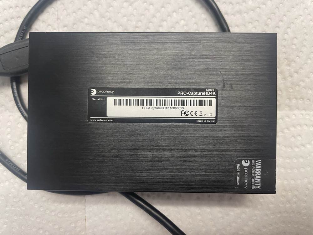 Prophecy Pro-CaptureHD4k