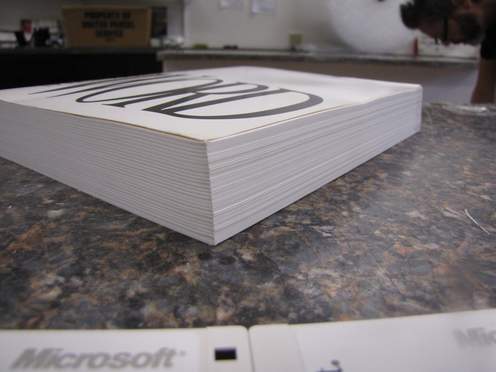 Microsoft Word 5.0 Version Software -Apple Macintosh Series w/ User Guide -NA20