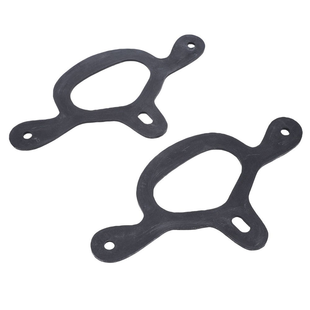2pcs Rubber Spur Tie Down Straps Great Elasticity For Spurs