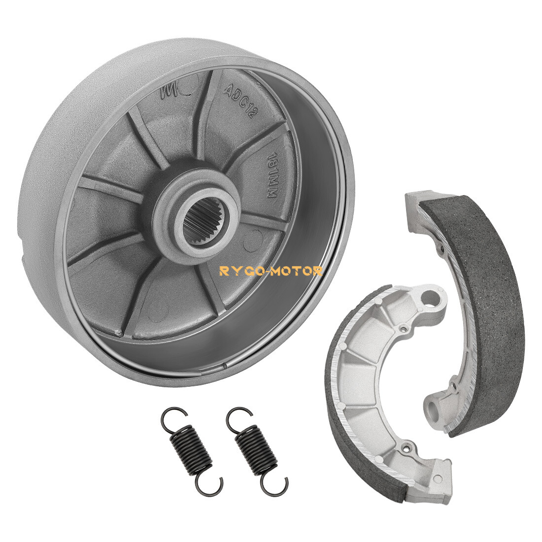 Rear Brake Drum Hub Plate Cover Bearing Seals for Honda Foreman 500 TRX500 05-13