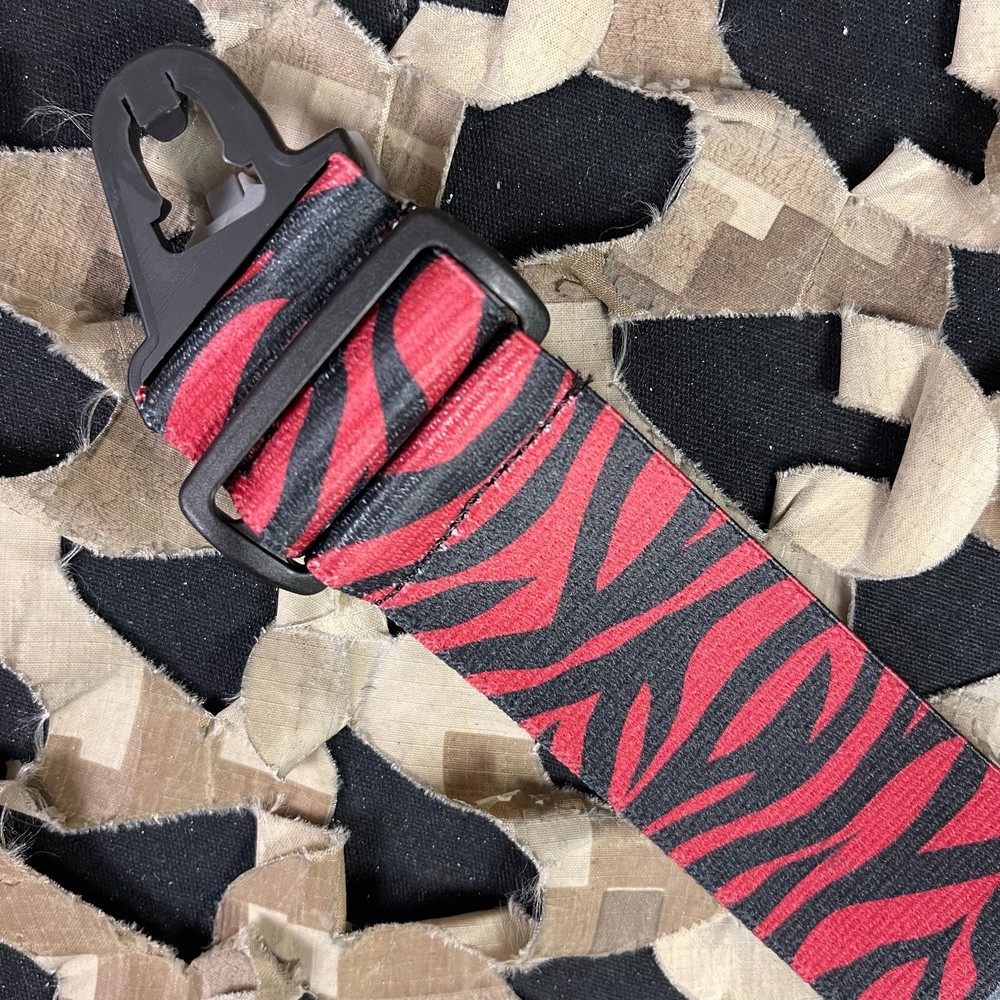 NEW KM Paintball Push Unite Goggle Strap - Tiger Blood