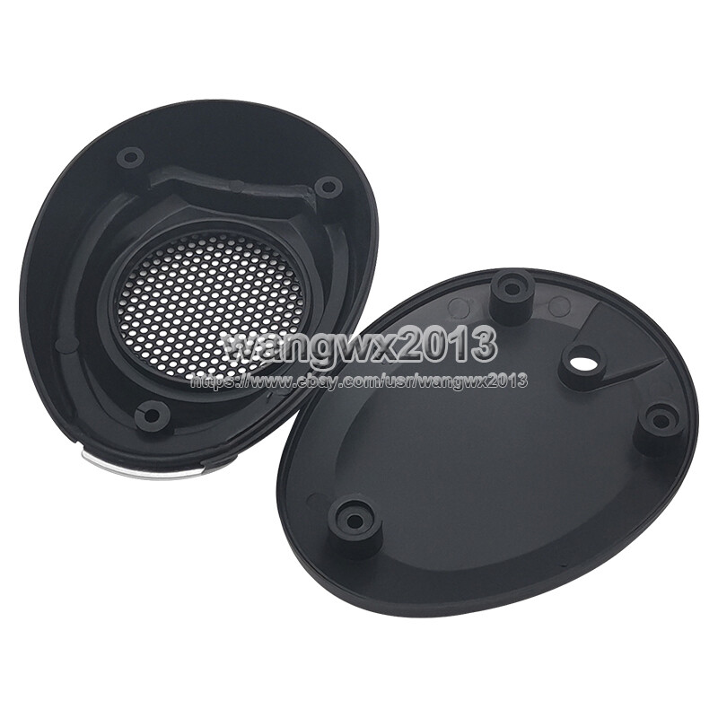 2pcs Mouse Speaker Horn Tweeter Cover Panel Audio Decorative Circle Fixed Plate