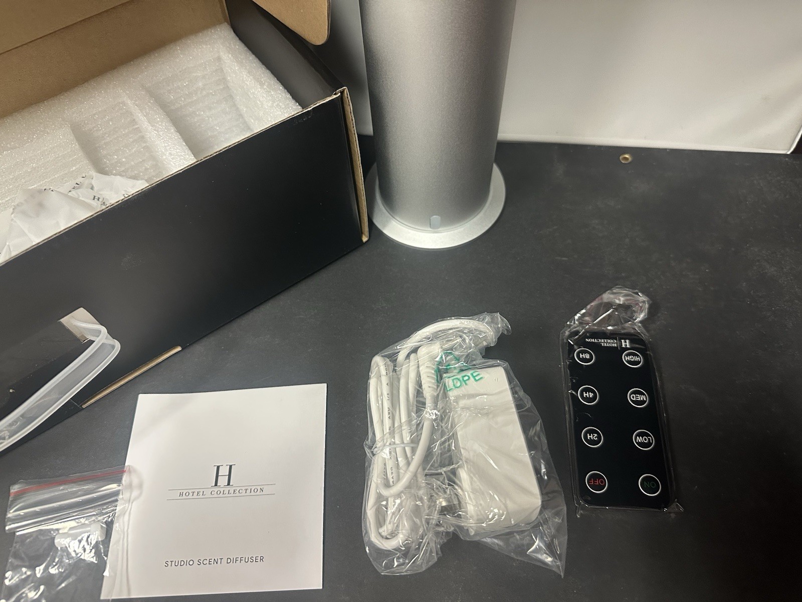 Hotel Collection Studio Scent Diffuser, Silver