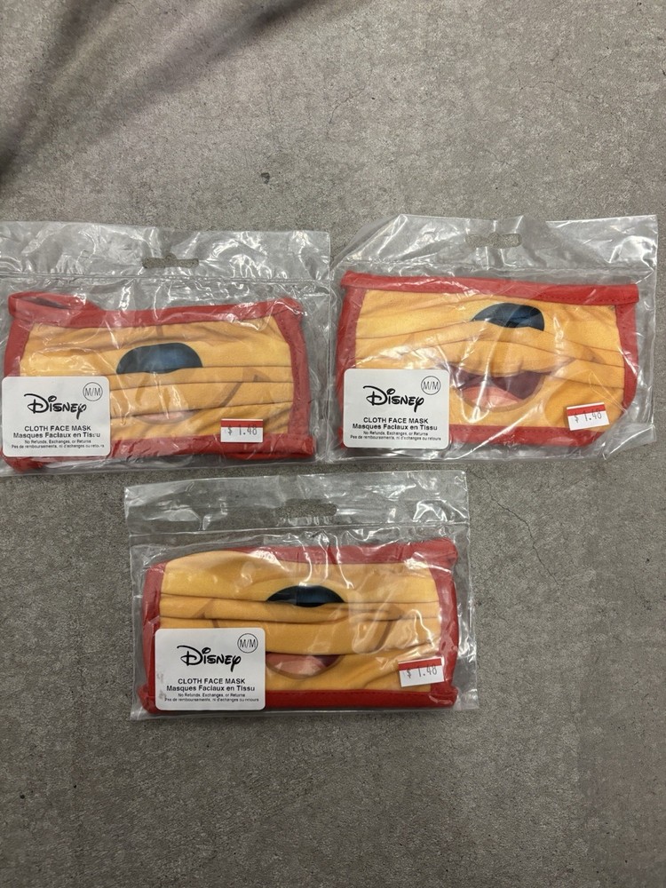 Disney Store Original cloth face mask Multiple *READ