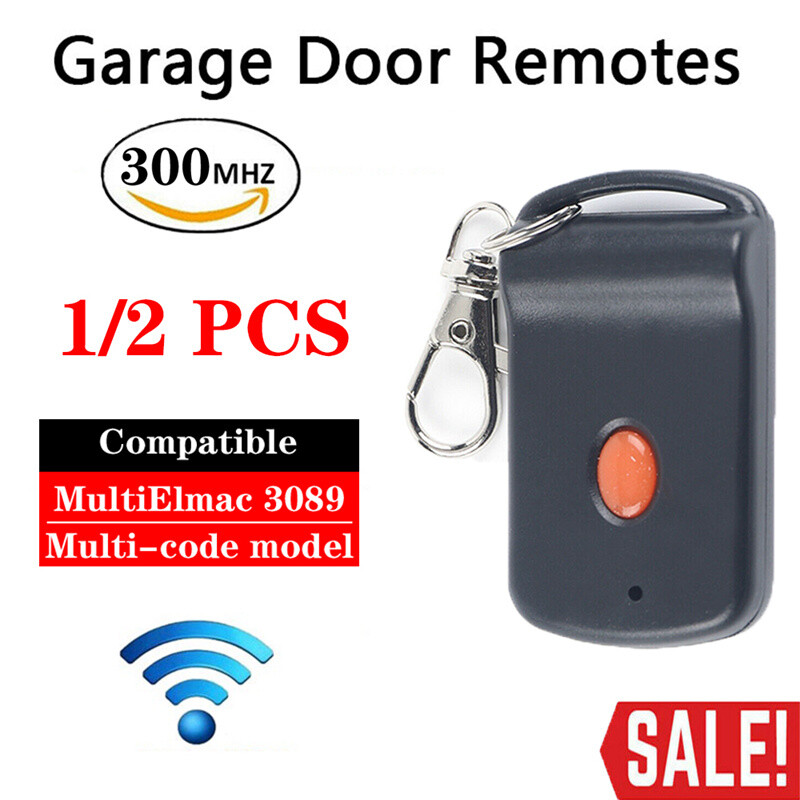 300MHz Multi-Code 3089 Compatible Gate Garage Door Opener Remote Digi-Code 5010