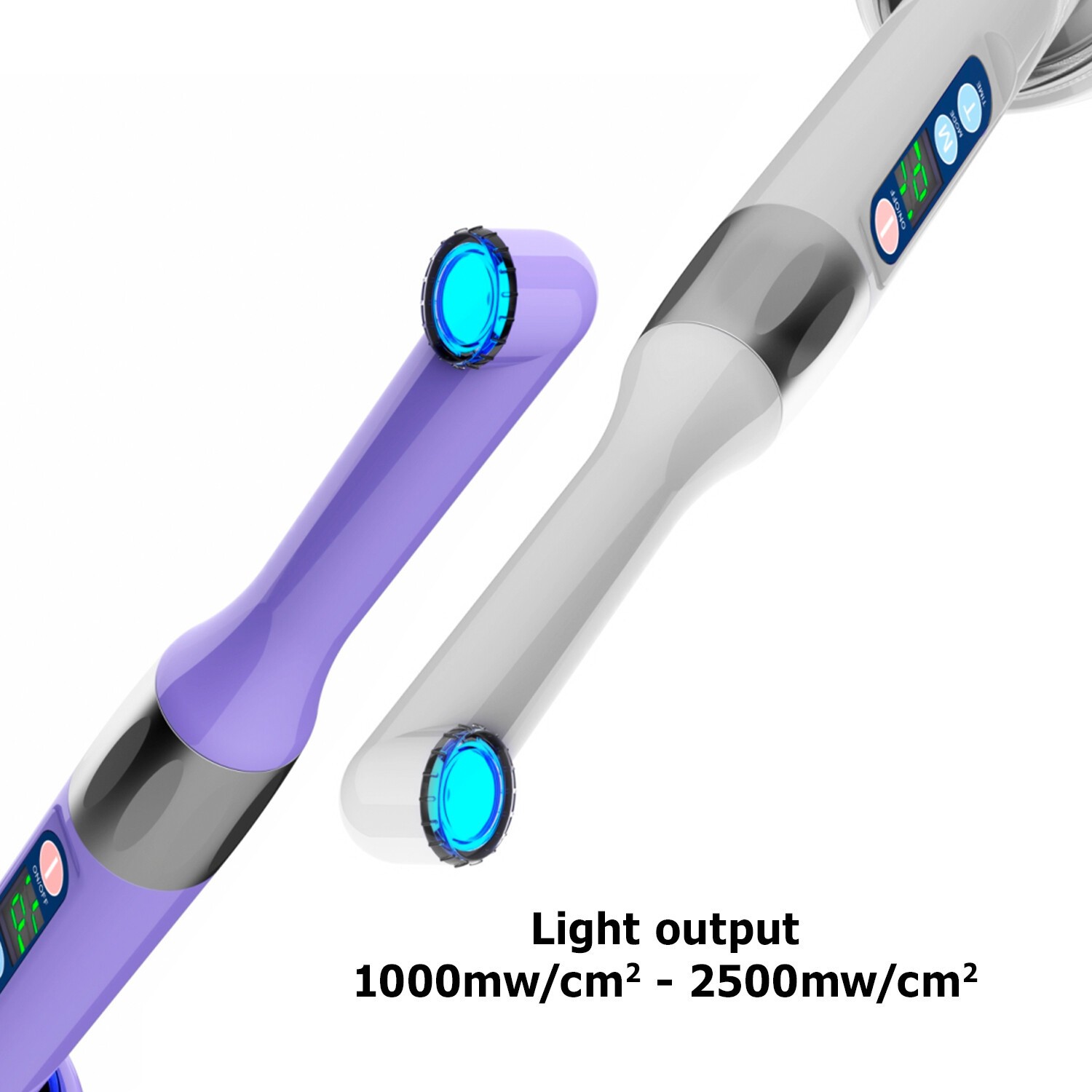 100% Woodpecker Dental iLED Curing Light Lamp Wireless 1 Second Curing 2500mw/c㎡