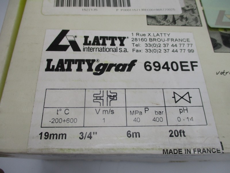 LATTY 6940EF APPROX 17FT NSMP