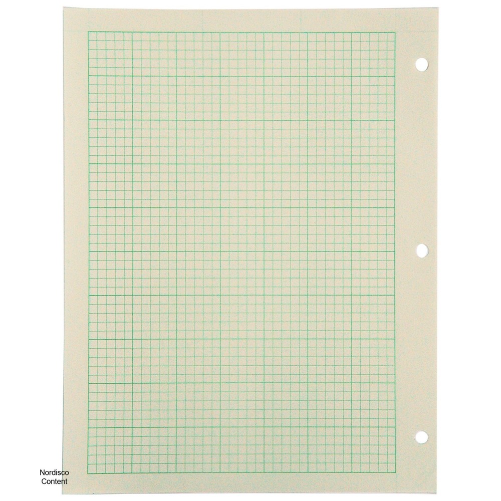 Roaring Spring 95389 Engineer Calculation Pad 8.5 x 11" 5 Square Grid 200 Sheets