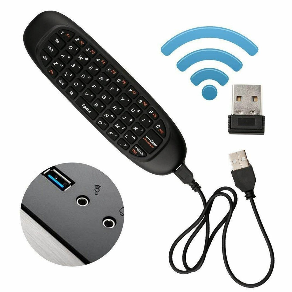 Mini 2.4G Remote Control Wireless Keyboard Air Mouse for PC Smart TV Android BOX