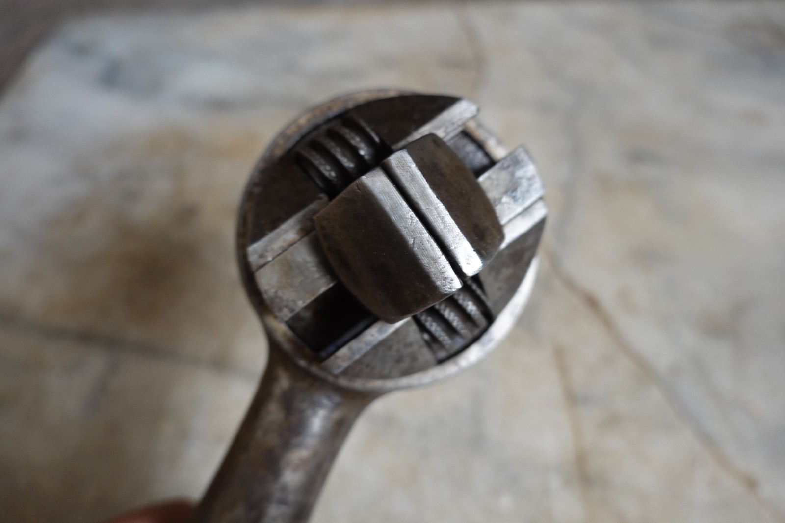 Antique "WIZARD" ADJUSTABLE RATCHET WRENCH PAT MAY 21 1907 Mechanic Railroad