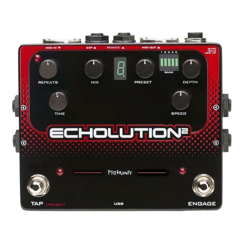 Pigtronix Echolution 2 Programmable Multi-Tap Modulation Delay