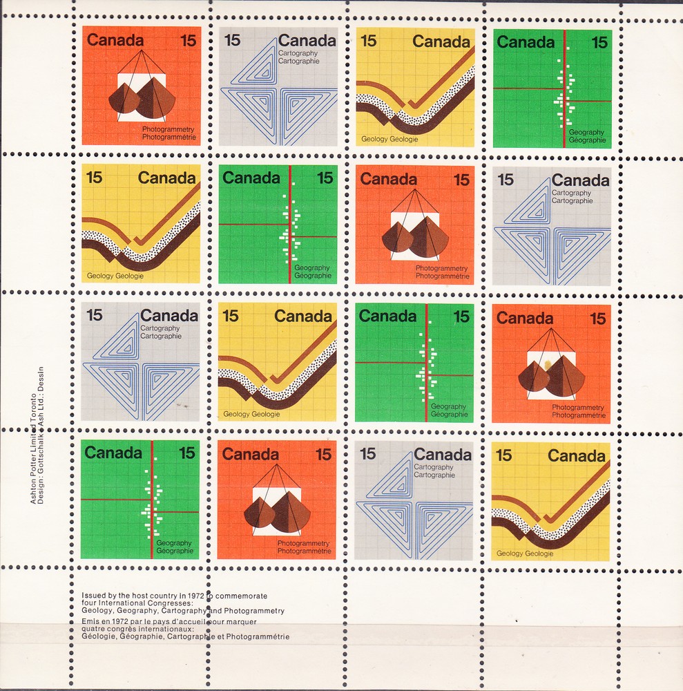 W CANADA 0582-585a LL2 EARTH SCIENCES