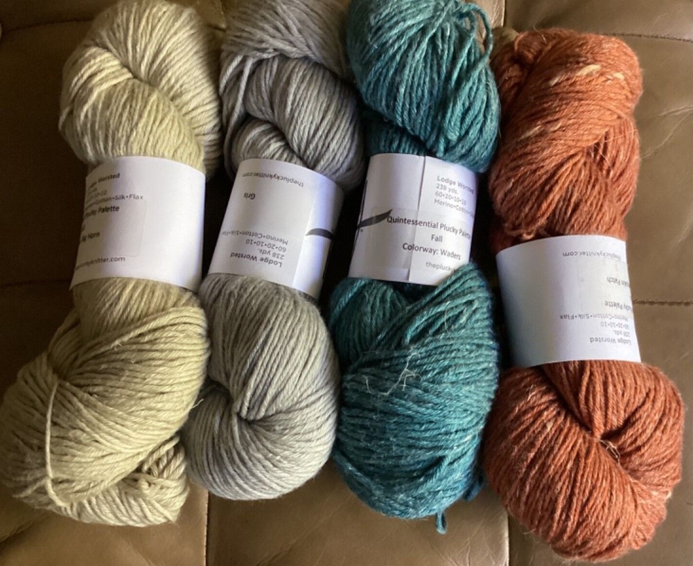 Plucky Knitter Yarn Lodge Worsted - Multiple Colors Available