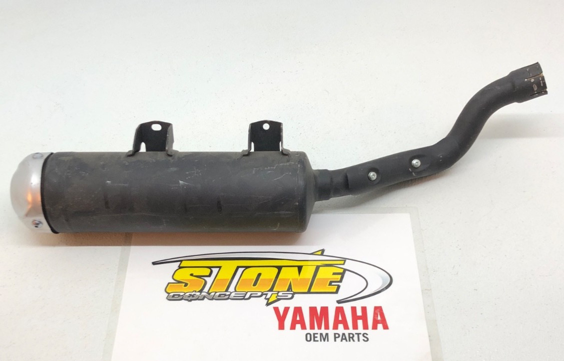 New OEM Yamaha YFZ450R YFZ450X 09-25 Exhaust Pipe Muffler Stock Silencer NTO B