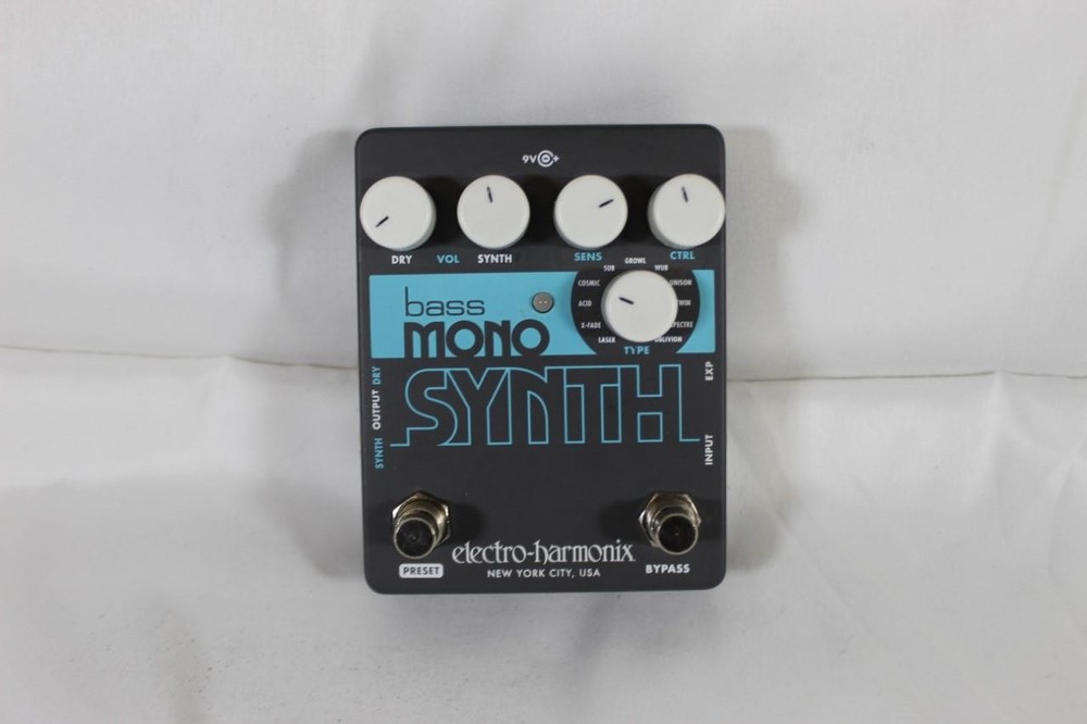 Electro-Harmonix Bass Mono Synth Compact Effects Pedal