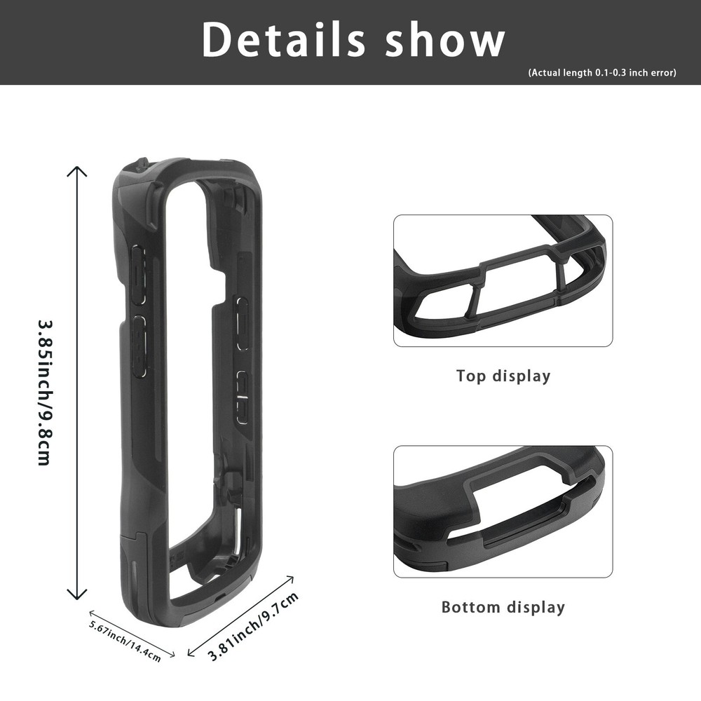 Protective Case Rugged Boot and Hand Strap for Zebra TC53 TC58 Scanners