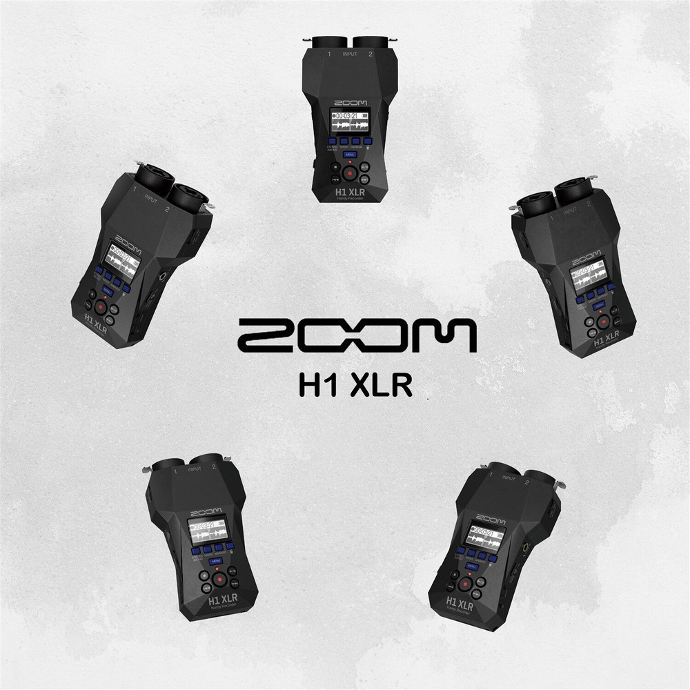 Zoom H1 XLR Handy Recorder Bundle