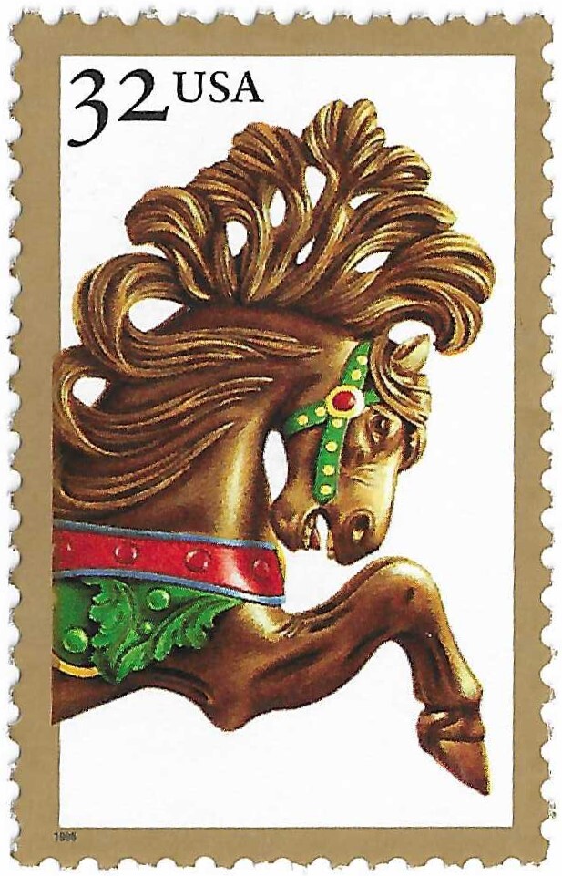 STAMP US SCOTT 2979 "Brown Horse" 32 CENT 1995 MNH