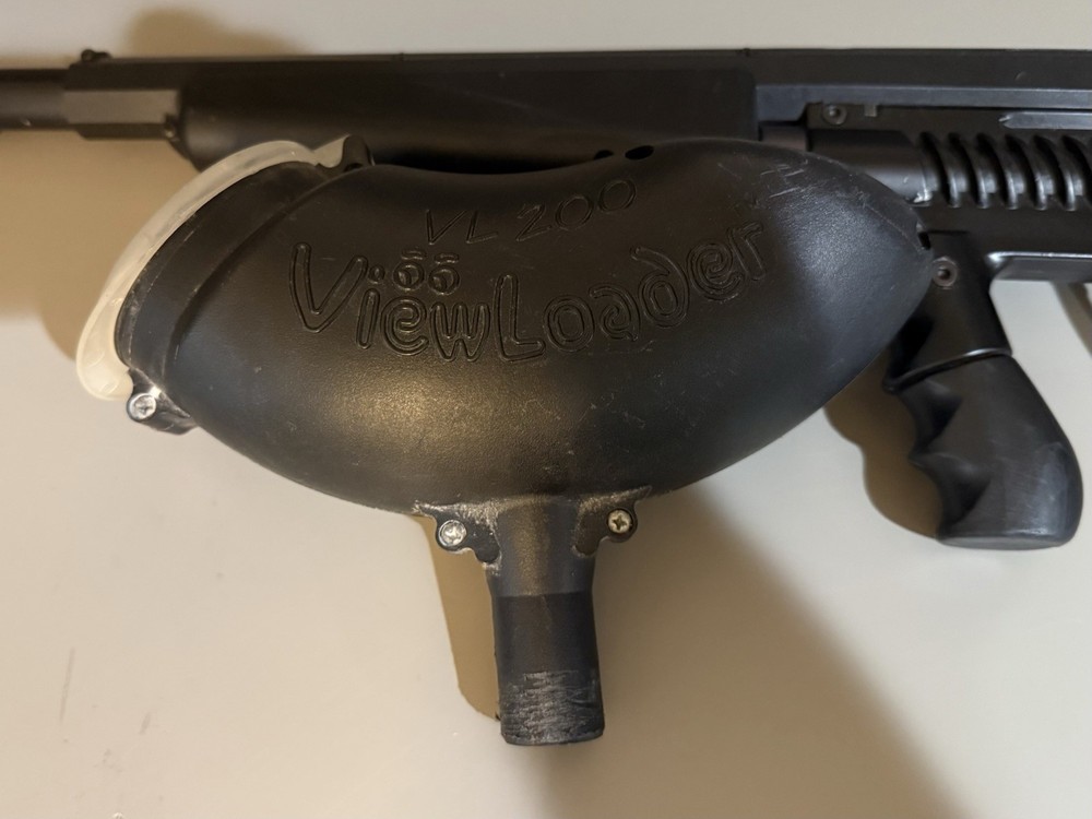 Tippmann Model 98 Paintball Gun Marker with Flatline Barrel & View loader Hopper