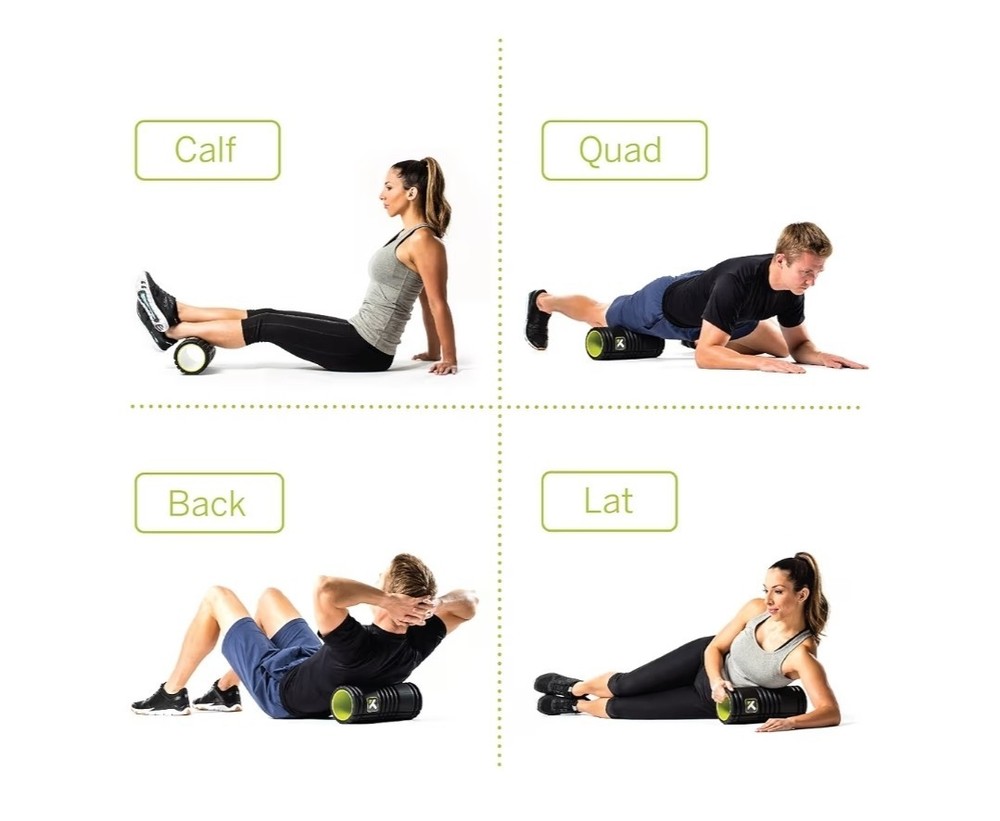 TriggerPoint Grid 1.0 Foam Roller 13" Multi-Density Massage Roller Deep Tissue