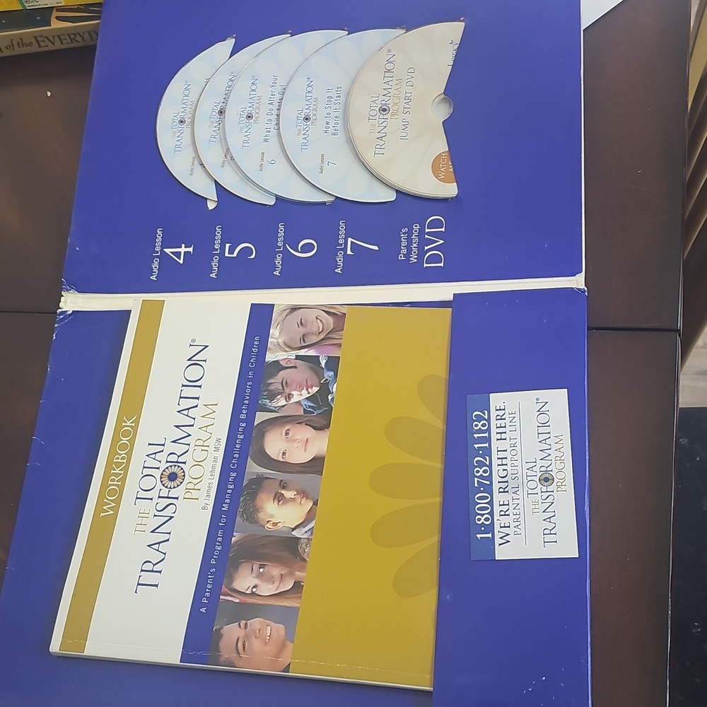 Total Transformation Program by James Lehman Workbook & Audio Lessons Set