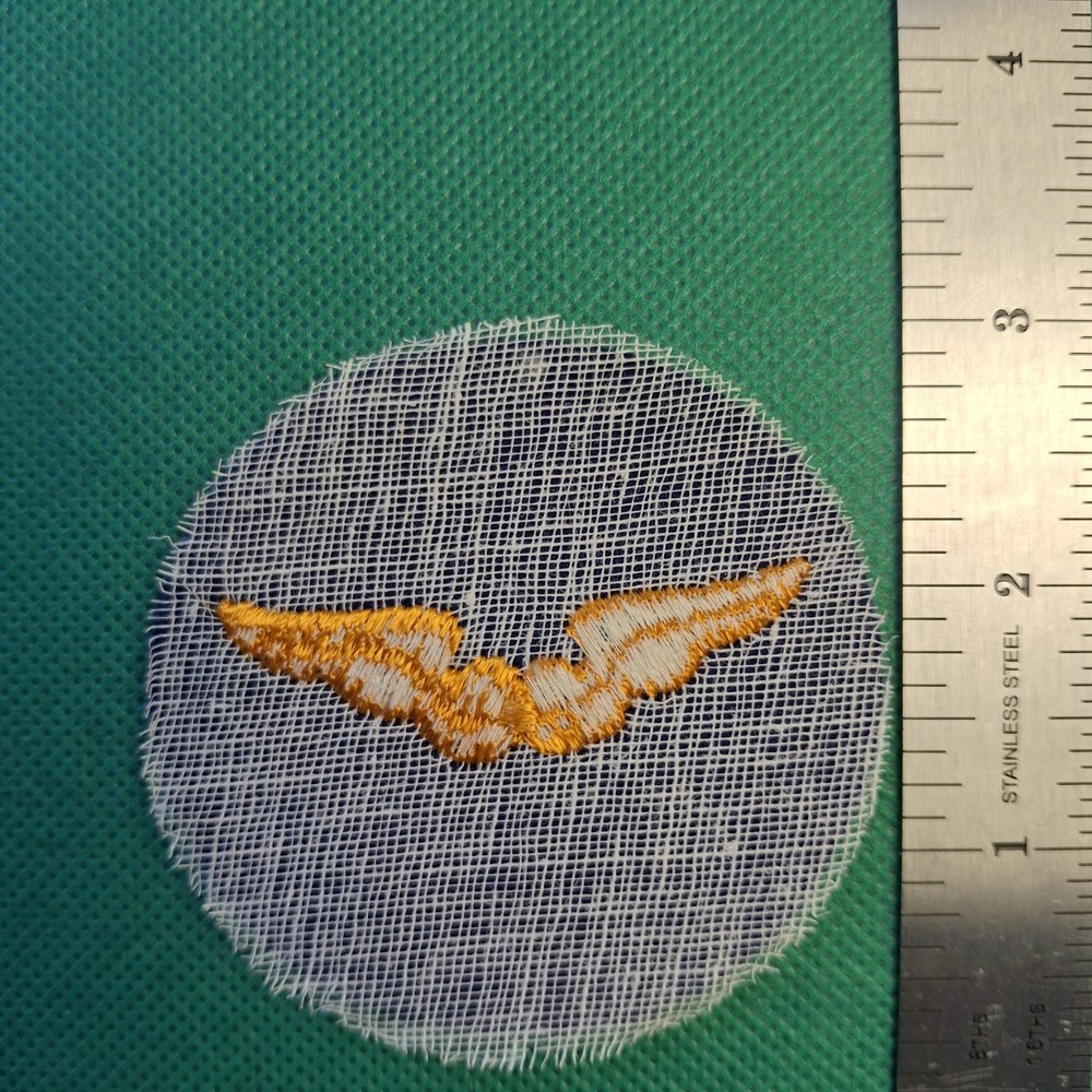 US Army Air Force WW2 Flight Instructor on Felt Patch