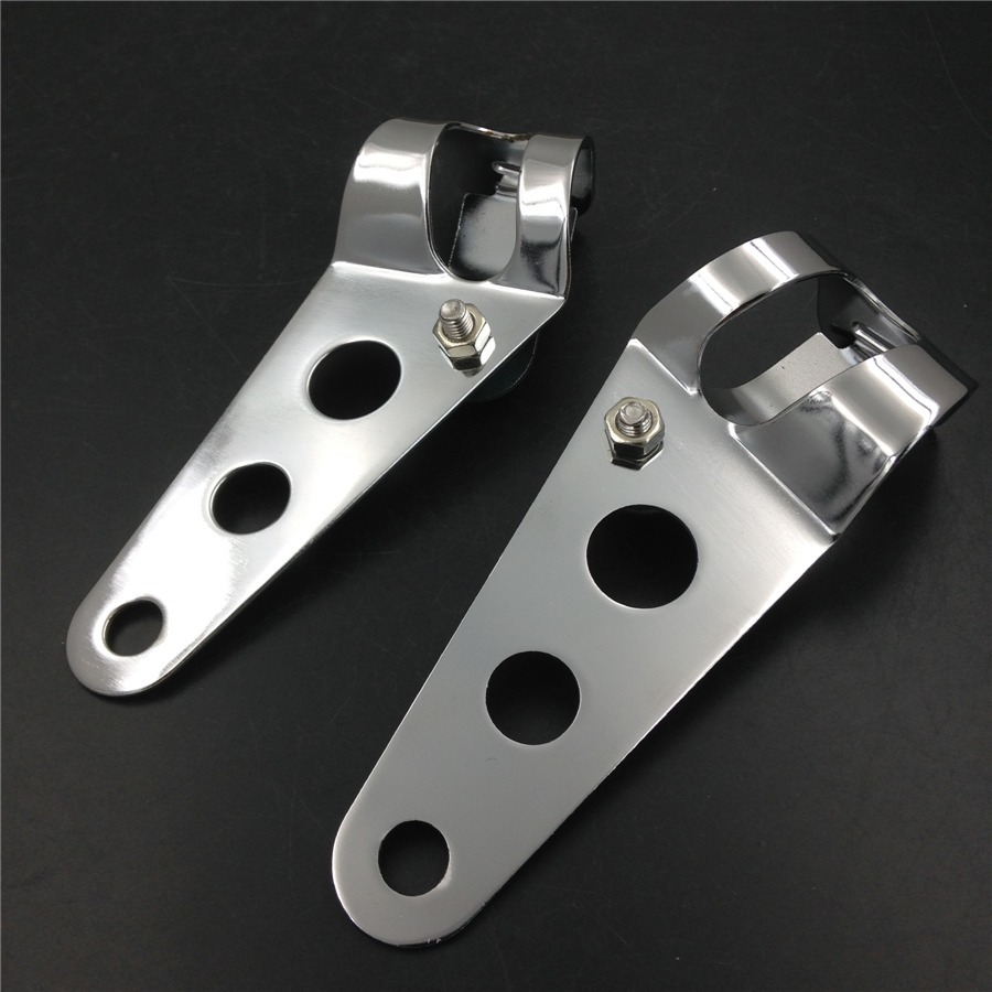 28mm-38mm fork Tubes Clamp Headlight Mounting Brackets For universal Motorcycles