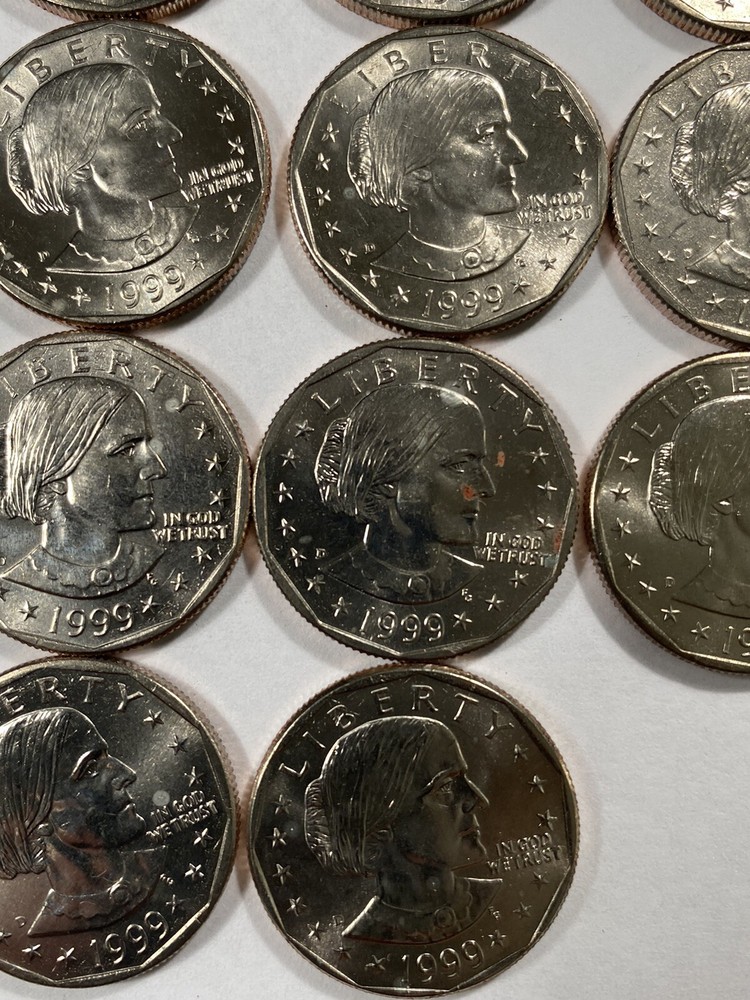 19 - 1999 D Susan B Anthony Dollar Uncirculated