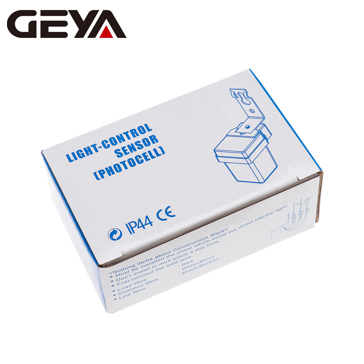 GEYA 2PCS Auto On Off Photocell street Light Switch 10A220V Photo Control Sensor