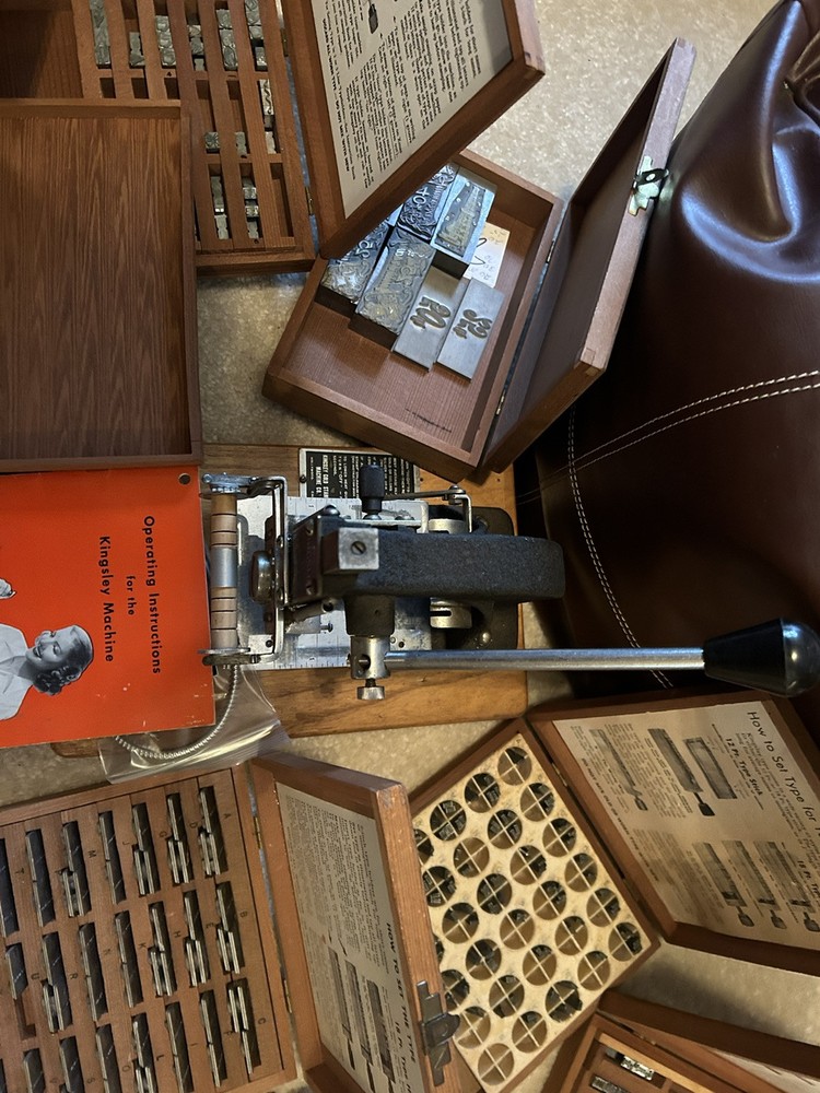 Kingsley Gold Stamping Machine