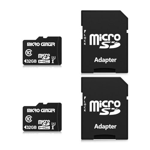 INLAND Micro Center 32GB Class 10 MicroSDHC - 2 pack, - 2 pack