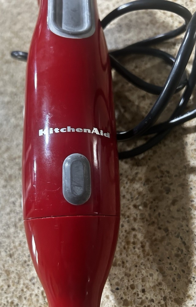 KitchenAid KHB100ER1 Immersion Blender, Variable 9 Speed Control.