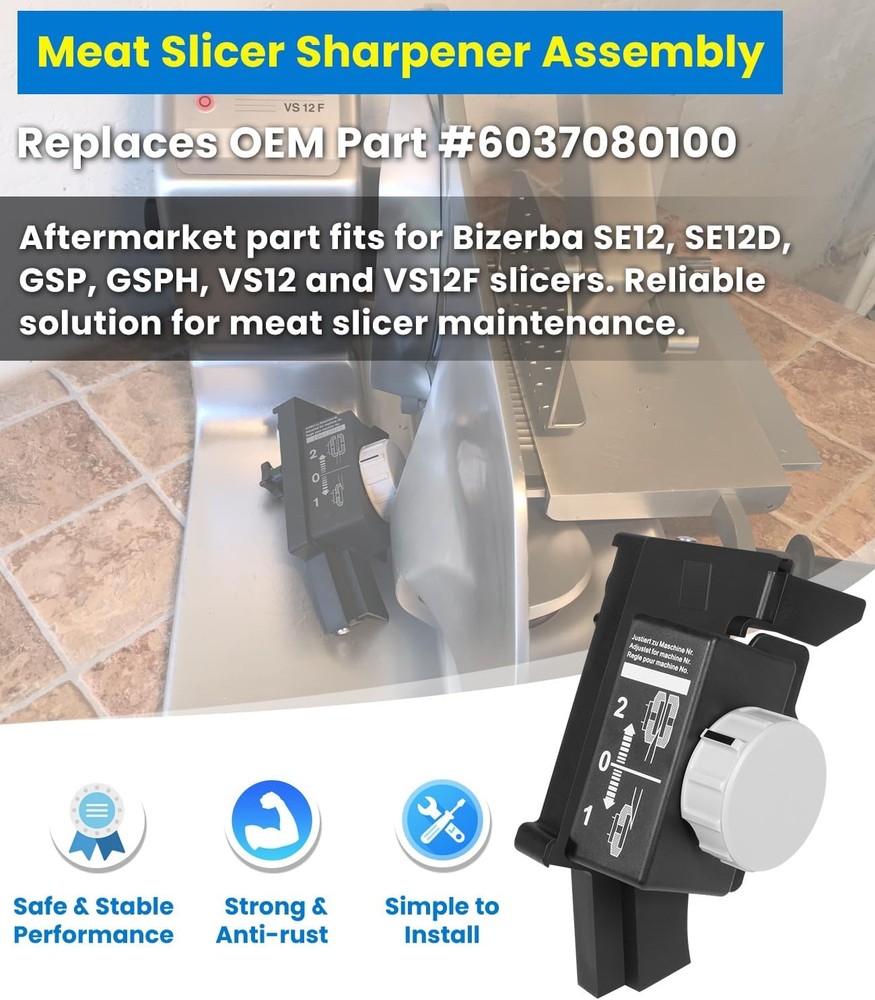 Meat Slicer Sharpener Replacement for Bizerba
