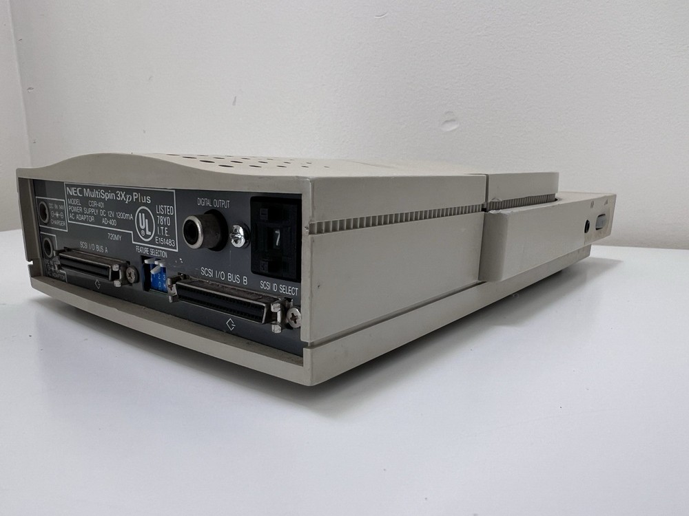 NEC MultiSpin 3Xp Plus CD-ROM CDR-401 - Not Tested