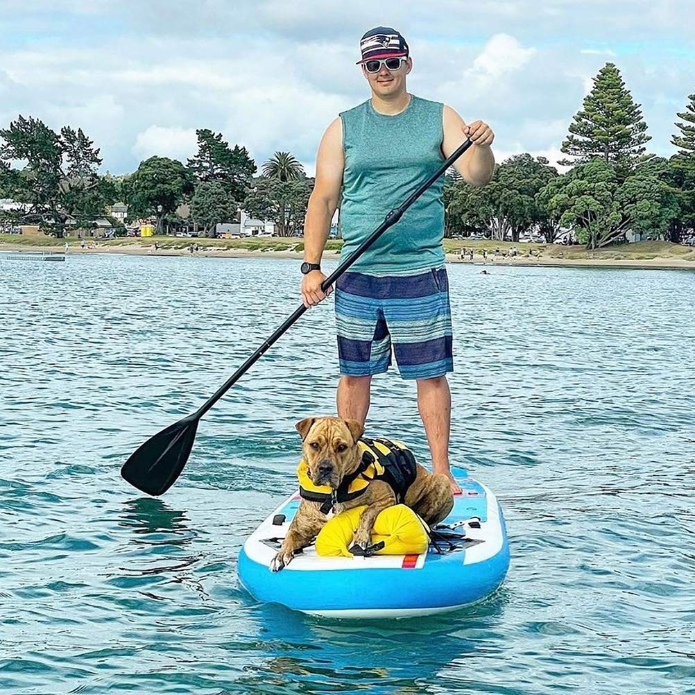 Karltion Adjustable 3-Piece Aluminum SUP Paddle Alloy Shaft for Paddleboard Surf