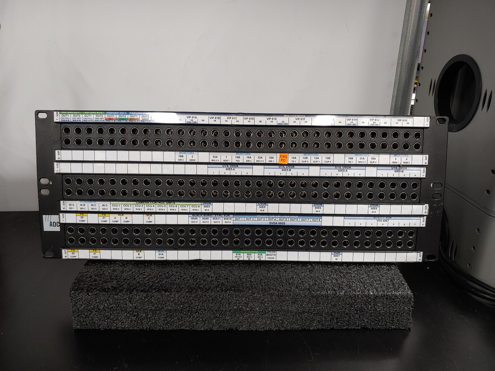 ADC PPE4632-MVJ-BK Pro Patch PPE Series Video Panel 4RU 32 Position Panel Mount